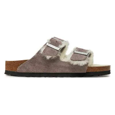 Nazouváky Birkenstock Arizona Shearling Leve 1028062 Fialová