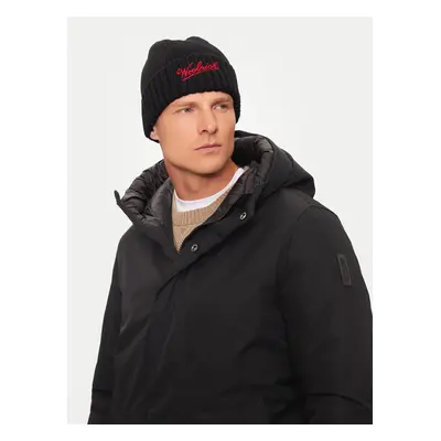 Čepice Woolrich CFWOAC0288MRUF0428 Černá