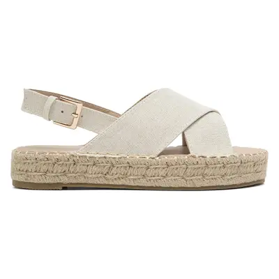 Espadrilky Jenny Fairy WSS990-201EOB Béžová