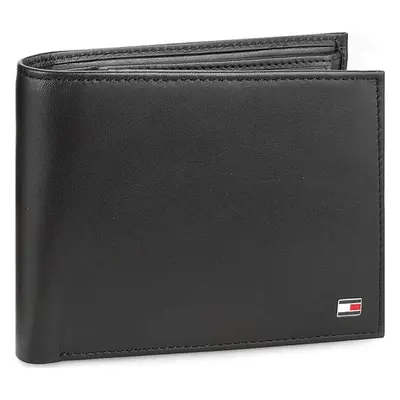 Velká pánská peněženka Tommy Hilfiger Eton Cc Flap And Coin Pocket AM0AM00652 Černá