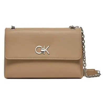 Kabelka Calvin Klein Re-Lock Ew Conv Crossbody K60K611084 Béžová