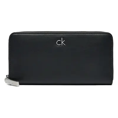 Velká dámská peněženka Calvin Klein Ck Daily Large Zip Around_Pbl K60K612850 Černá