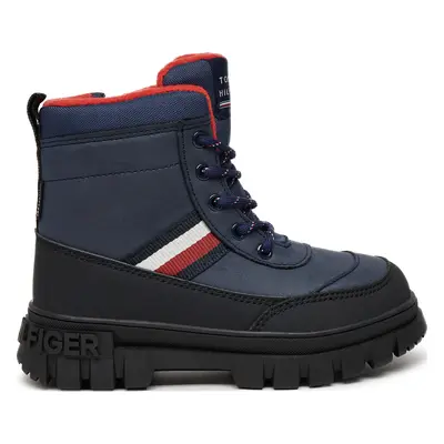 Kotníková obuv Tommy Hilfiger T3X5-33713-1487 M Tmavomodrá