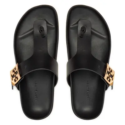 Žabky Tory Burch Mellow Thong Sandal 155190 Černá