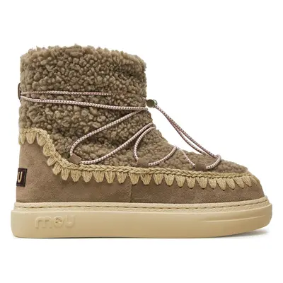 Sněhule Mou Eskimo Sneaker Bold Scoub Lace FW411012A Šedá