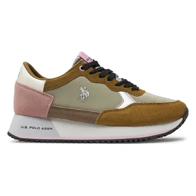 Sneakersy U.S. Polo Assn. Sacha002 SACHA002W/4ST1 Hnědá