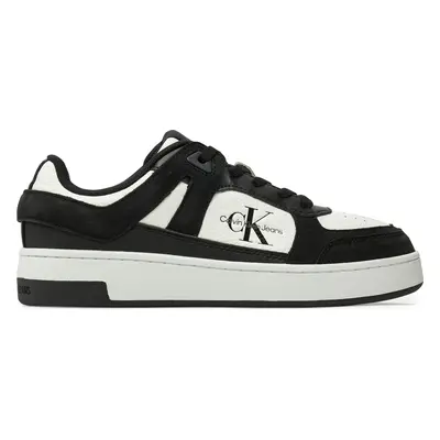 Sneakersy Calvin Klein Jeans Basket Cupsole Low Ml Mix YW0YW01579 Černá