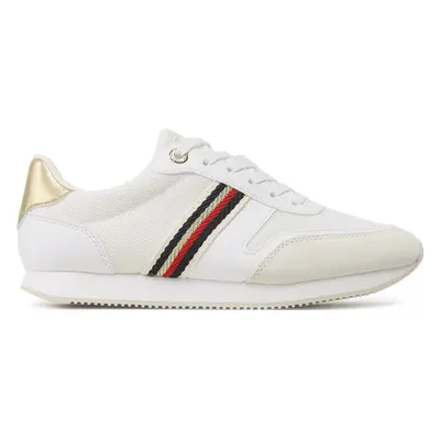 Sneakersy Tommy Hilfiger Essential Runner FW0FW07163 Bílá