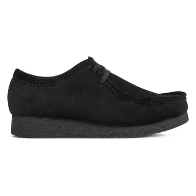 Mokasíny Clarks Wallabee Evo 261728207 Černá