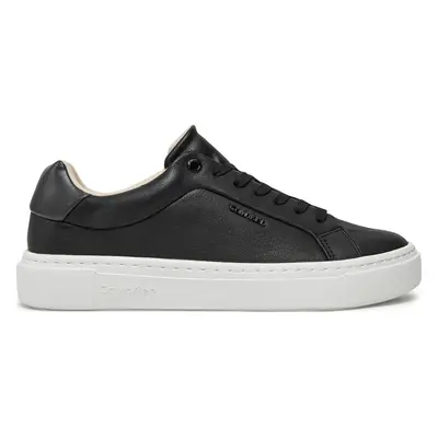 Sneakersy Calvin Klein Cupsole Lace Up W/Ml HW0HW02288 Černá