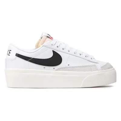 Sneakersy Nike Blazer Low Platform DJ0292 Bílá