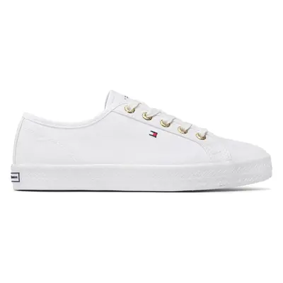 Tenisky Tommy Hilfiger Essential Nautical Sneaker FW0FW06512 Bílá