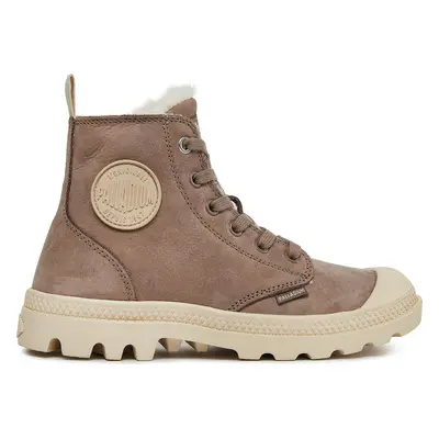 Turistická obuv Palladium Pampa Hi Zip Wl 95982-212-M Hnědá