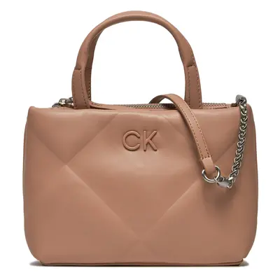 Kabelka Calvin Klein Re-Lock Quilt Tote Mini K60K611340 Béžová