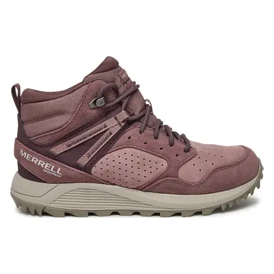 Sneakersy Merrell Wildwood Mid Ltr Wp J068104 Bordó