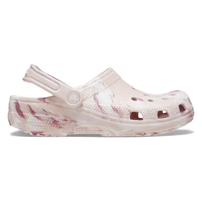 Nazouváky Crocs Classic Marbled Clog 206867 Růžová