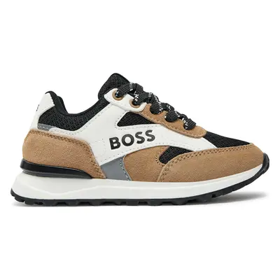 Sneakersy Boss J51322 M Béžová