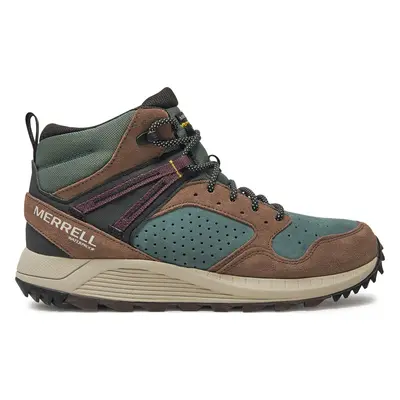 Sneakersy Merrell Wildwood Mid Ltr Wp J068031 Zelená