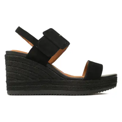 Espadrilky Geox D Ponza B D35GVB 00021 C9999 Černá