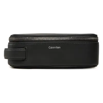 Kosmetický kufřík Calvin Klein Ck Sleek Washbag W/Hanger K50K512803 Černá