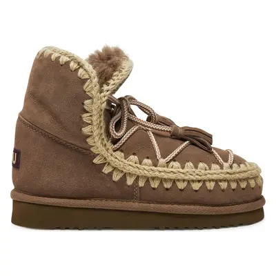 Sněhule Mou Eskimo Scoubidoo Lace FW101124A Hnědá