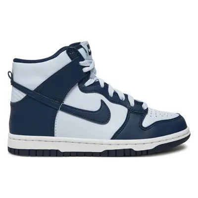 Sneakersy Nike Dunk High (GS) DB2179 008 Bílá