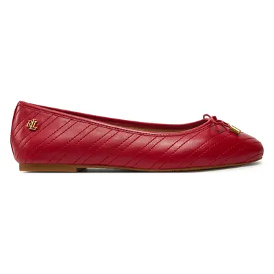 Baleríny LAUREN RALPH LAUREN Jayna 802951489005 Červená