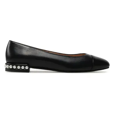 Baleríny Stuart Weitzman Pearl Flat SB753 Černá