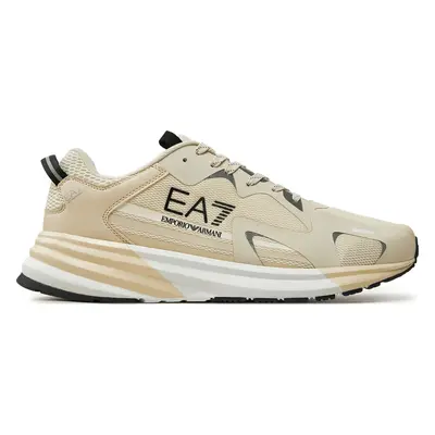 Sneakersy EA7 Emporio Armani X8X156 XK360 U064 Écru