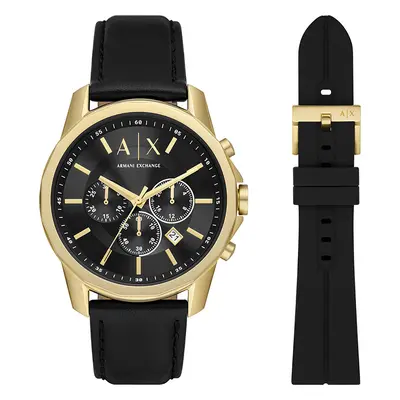 Hodinky Armani Exchange Horloge AX7133SET Černá