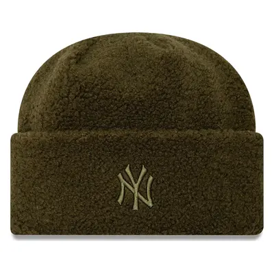 Čepice New Era Borg New York Yankees Cuff Knit Beanie 60580758 Zelená