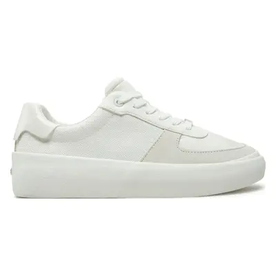 Sneakersy Calvin Klein Vulc Lace Up - Mono HW0HW02293 Bílá