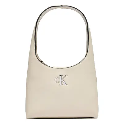 Kabelka Calvin Klein Jeans Minimal Monogram Shoulder Bag K60K610843 Écru