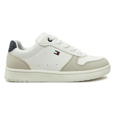 Sneakersy Tommy Hilfiger Low Cut Lace-Up Sneaker T3X9-33849-1269 M Bílá