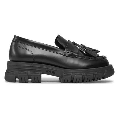 Loafersy KARL LAGERFELD KL43814 Černá