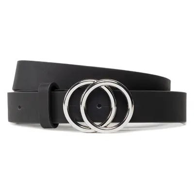 Dámský pásek ONLY Rasmi Faux Leather Jeans Belt Noos 15185213 Černá