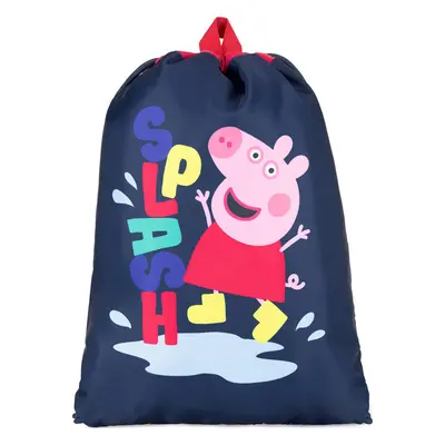 Vak na stahovací šňůrky Peppa Pig ACCCS-AW24-108PP Tmavomodrá