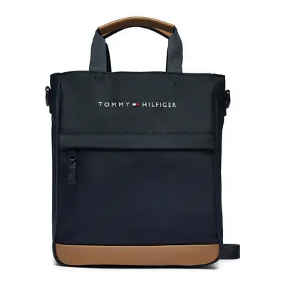 Kabelka Tommy Hilfiger Th Essential Shoulder Bag AU0AU01950 Tmavomodrá