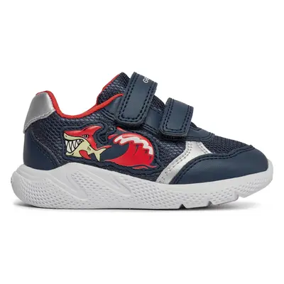 Sneakersy Geox B Sprintye Boy B454UA 01454 C0735 M Tmavomodrá