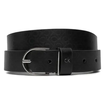 Dámský pásek Calvin Klein Ck Metal Loop Rnd Bckle 3.0_Mono K60K612860 Černá