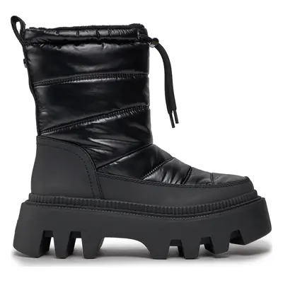 Polokozačky Buffalo Flora Puffer Boot 1622359 Černá