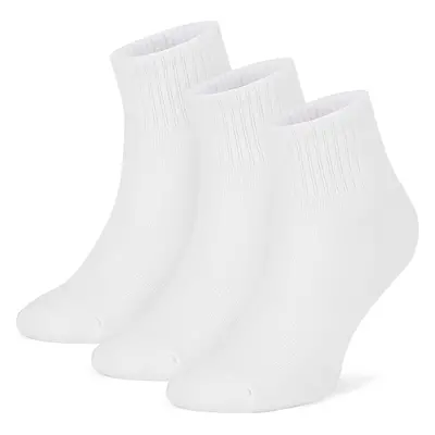 Sada 3 párů nízkých ponožek unisex Sprandi 0UB-004-AW24 (3-PACK) Bílá