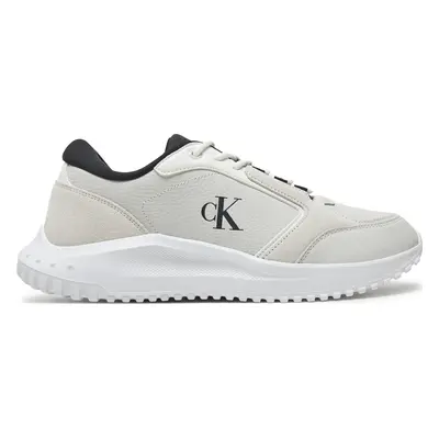 Sneakersy Calvin Klein Jeans Eva Runner Low Mg Wmm YM0YM01145 Bílá