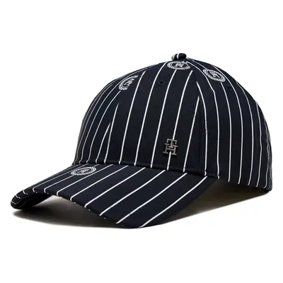 Kšiltovka Tommy Hilfiger Monogram Varsity Aop Cap AM0AM12247 Modrá