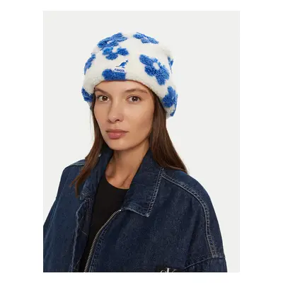 Čepice Kangol Floral Fleece Beanie K5421 Bílá