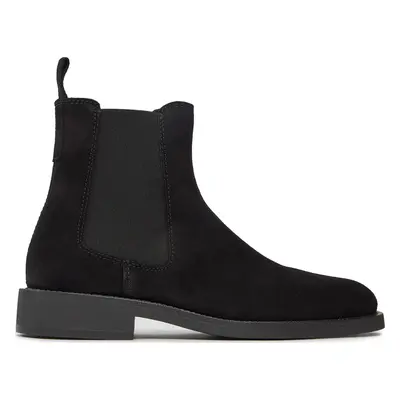 Kotníková obuv s elastickým prvkem Gant Rizmood Chelsea Boot 27653438 Černá