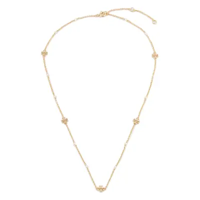 Náhrdelník Tory Burch Kira Pearl Delicate Necklace 136782 Zlatá