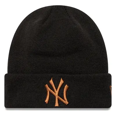 Čepice New Era New York Yankees League Essential Cuff Knit Beanie 60580722 Černá