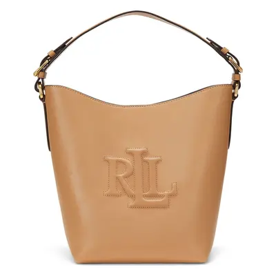 Kabelka LAUREN RALPH LAUREN Medium Witley Leather Bucket Bag 431950855008 Hnědá