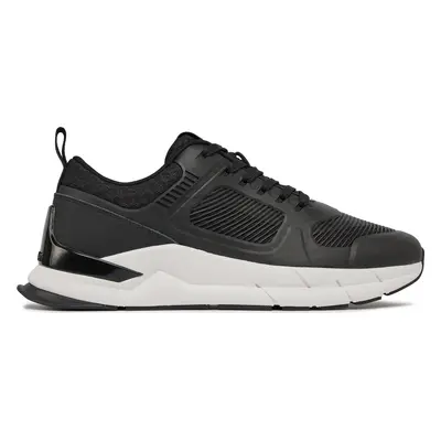 Sneakersy Calvin Klein Low Top Lace Up Tech HM0HM01283 Černá